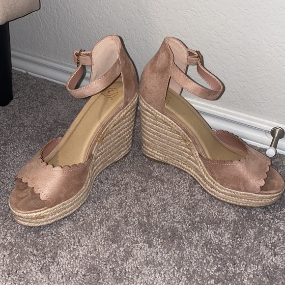 Jessica Simpson Shoes - Jessica Simpson ankle strap wedge